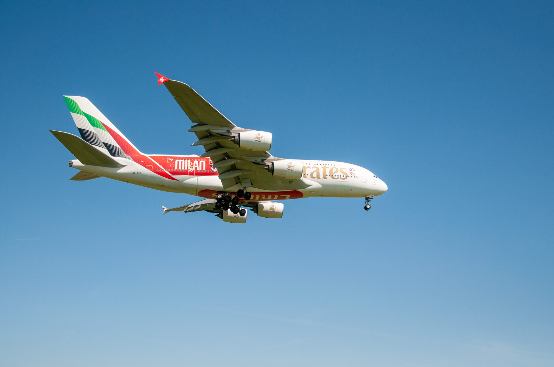 Emirates Airbus A380-861 (04/25) Livery