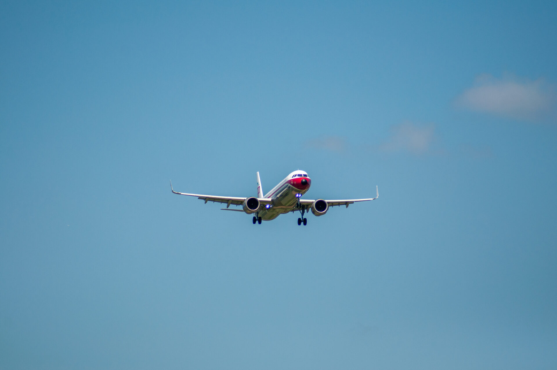 Im Landeanflug auf ZRH